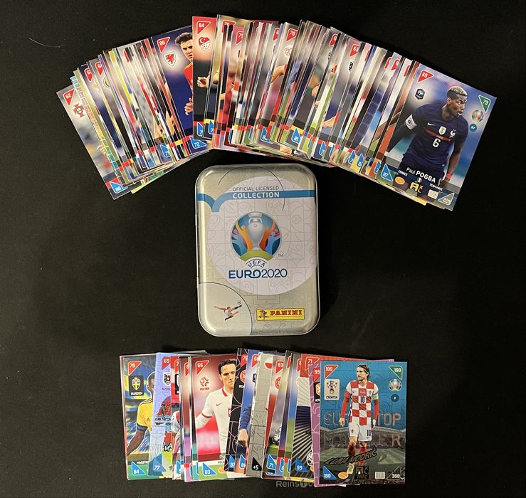 Karty pilkarskie panini euro 2020
