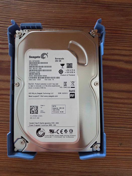 Dysk HDD Seagete Barracuda 2 x 250 GB 7200 RPM