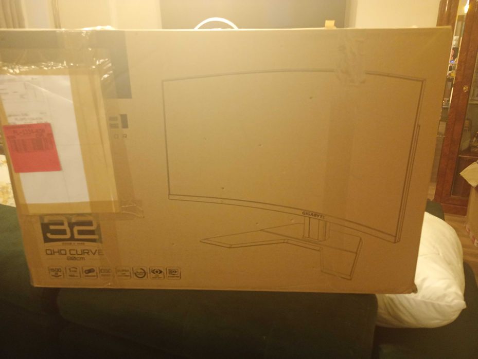 Monitor Gigabyte 31,5 G32QC Jak nowy 165 Hz