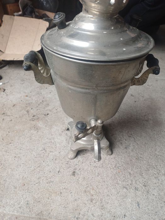 Самовар нержавейка с электрическим телом.