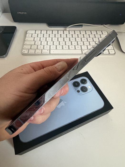 iPhone 13 Pro Max 128gb Sierra Blue Bateria 100%