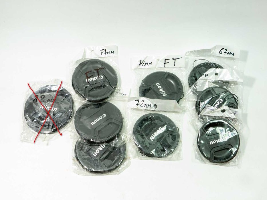 Крышки на объектив