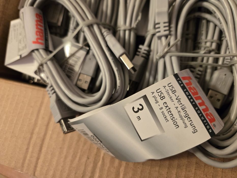 Kable przedłużacze USB A.3 m