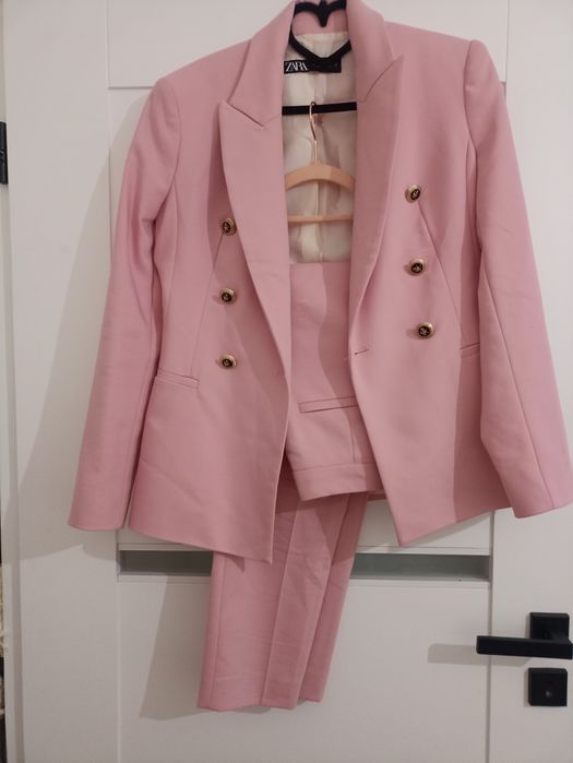 Garnitur damski ZARA rozmiar XS w idealnym stanie komunia