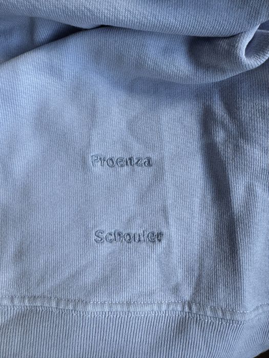DESIGNER Bluza z kapturem Proenza Schouler White Label, r. S