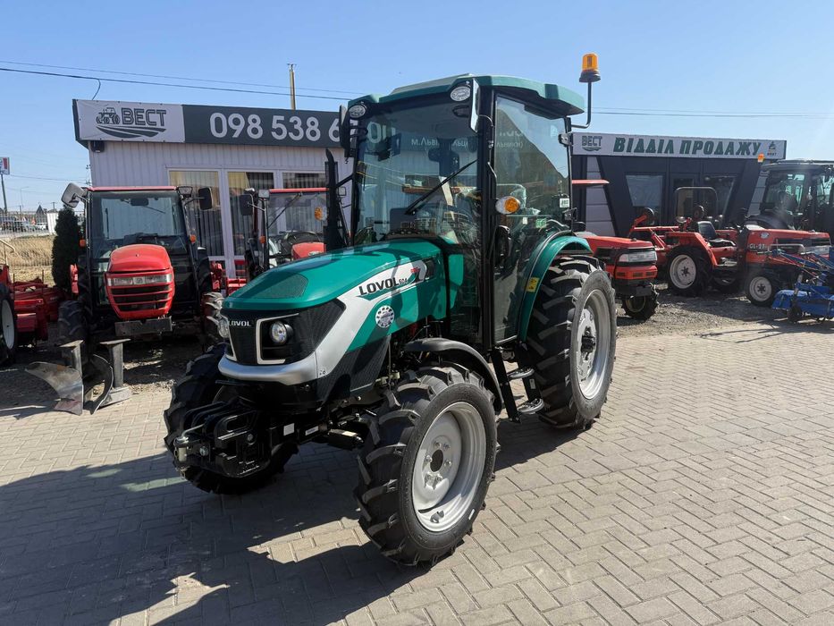 Китайський трактор/мінітрактор LOVOL TE-504 PRO!50к.с!РЕВЕРС!4х4!Кондиціонер!