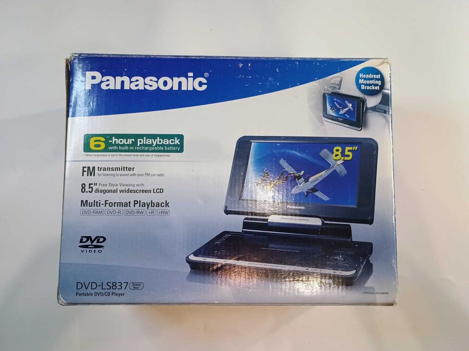 DVD-плеєр Panasonic DVD-LS837 | BOX | FM-TX | Колекційний стан