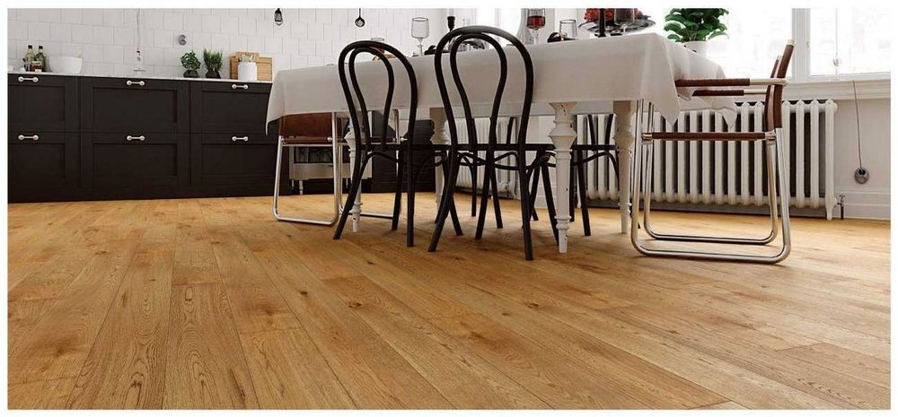 Deska podłogowa DĘBOWA,parkiet -warstwowa/lita, lakierowana,olejowana