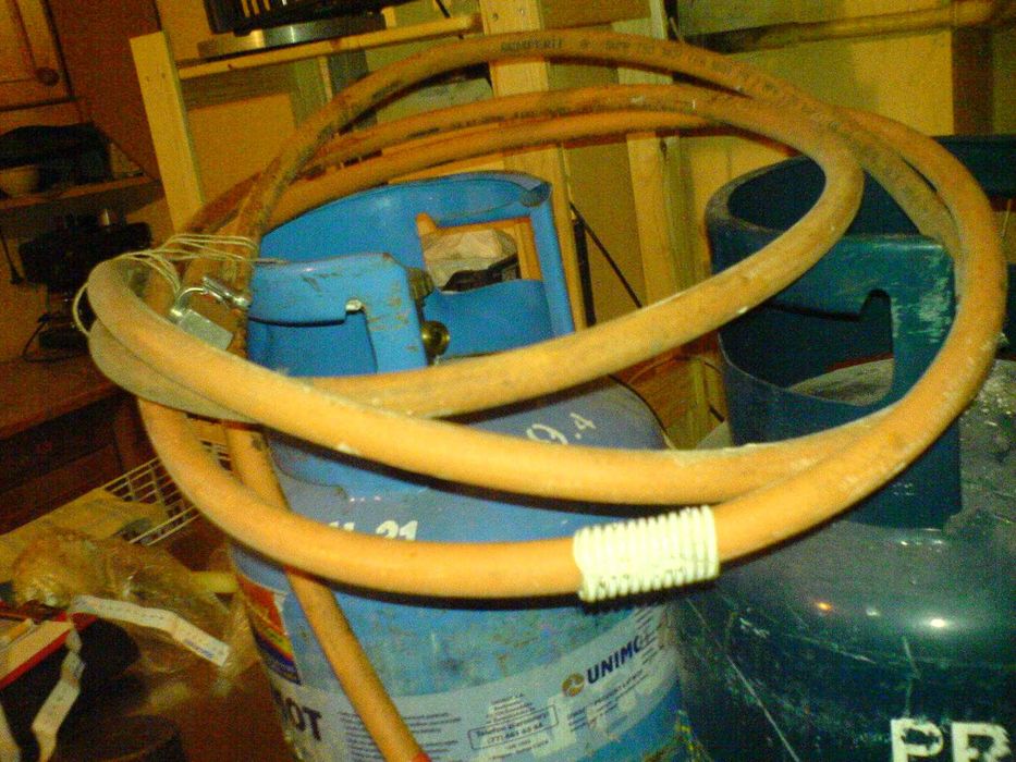 Butla stal propan-butan 27,2 l 25 bar 11 kg wąż reduktor kołnierz