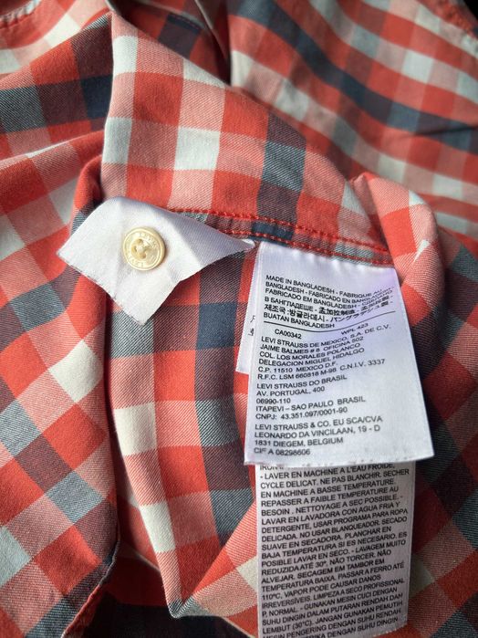 Levi's _ Koszula z krótkim rękawem w kratkę L
