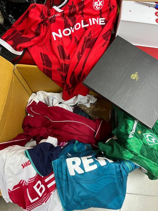 Воротарські рукавиці бу джерсі Гурт лот