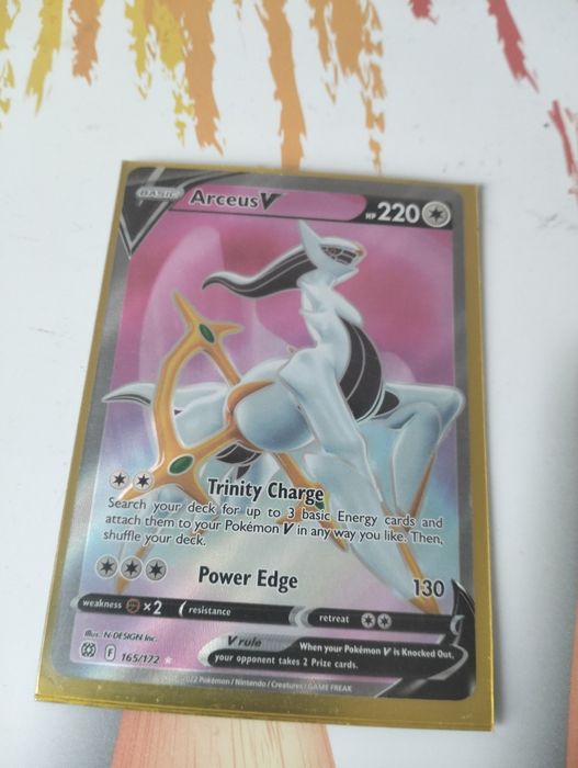 Arceus V karta pokemon