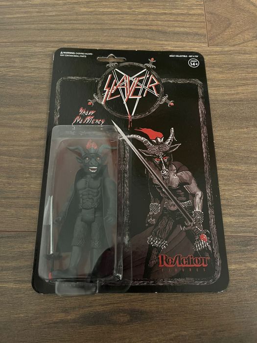 Conjunto 5 figuras Slayer ReAction - Novas e seladas