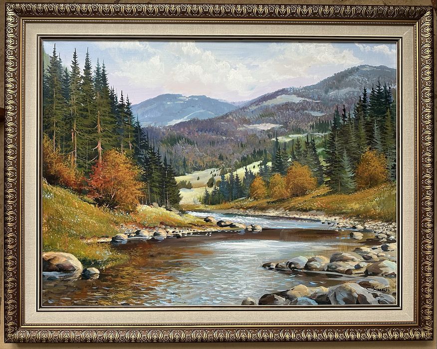 Картини Карпати (полотно, олія)