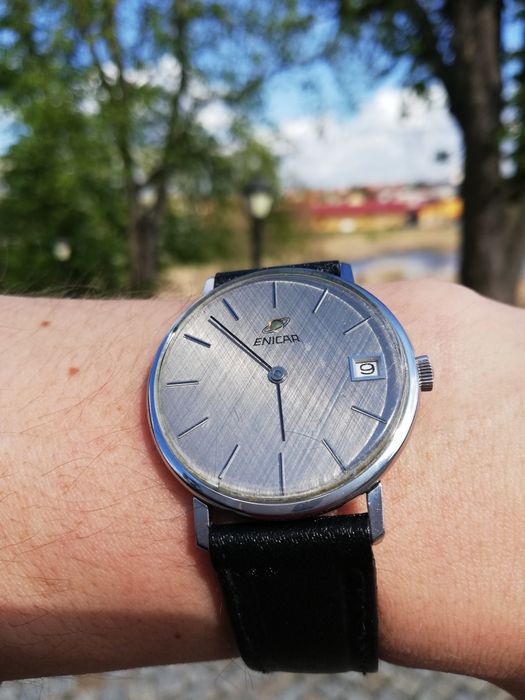 Zegarek Enicar cały w oryginale Sprawdź pozostałe zegarki.