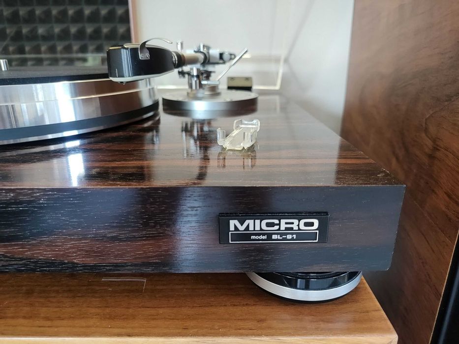 Micro Seiki BL 91 + SAEC 407/23 gramofon High-End