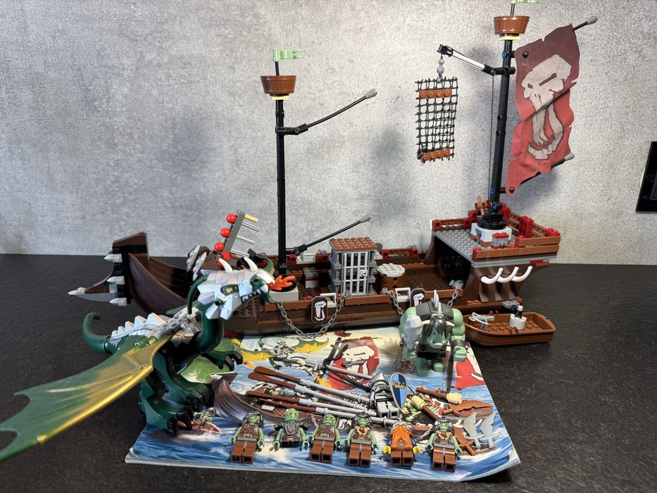 Lego 7048 Troll Lego Troll Ship LEGO 7048 Troll Warship Statek