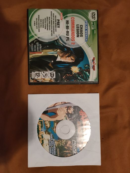Płyty gry CD action i cybermycha Commandos 2 Chaos Legion Akimbo
