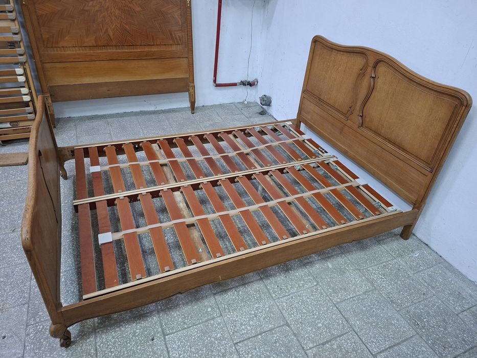 Łóżko ludwikowskie Francja 145 cm x 210 cm  /