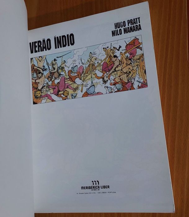 Bd  Pratt Manara  - Verão Indio