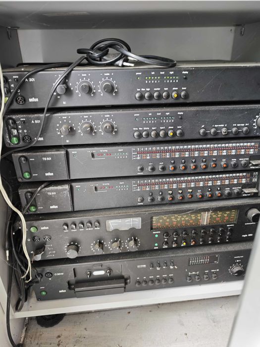 Braun A301 + 2x TS501 + A501 + 550 + C301M