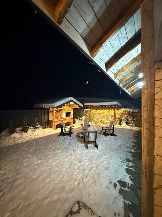 АКЦІЯ‼️Новий котедж ЗРУБ ХАУС 1 • СПА • Відпочинок Славське Карпати