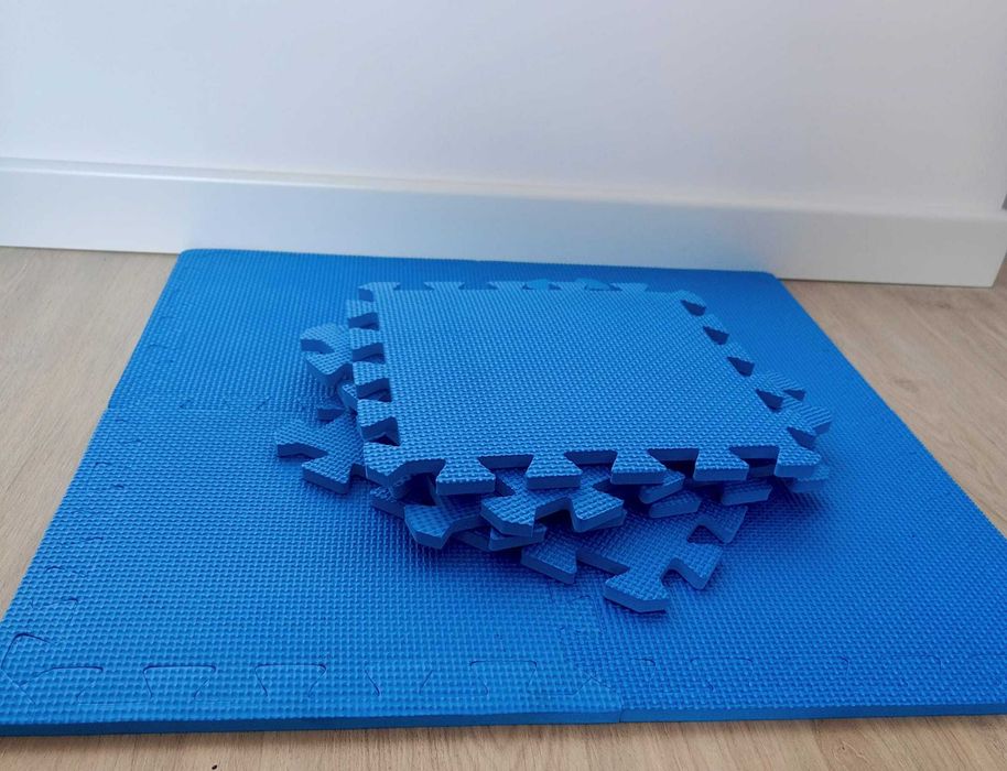 NOWA Mata 120x90cm |12szt. puzzle piankowe ćwiczeń pod sprzęt siłownię