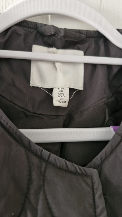 Куртка чорна синя