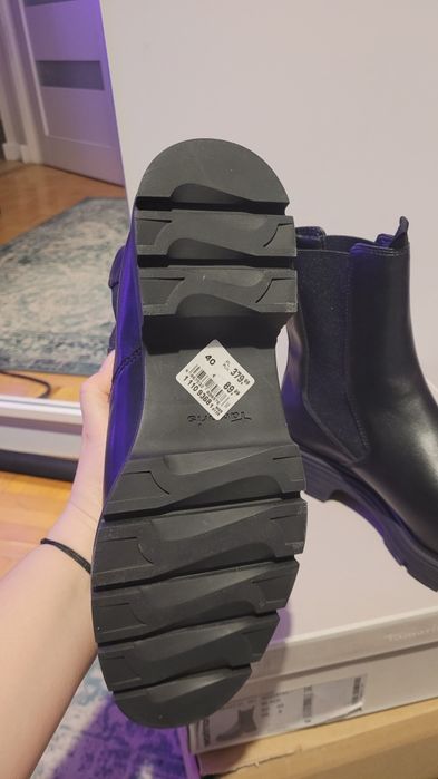 Botki Tamaris czarne