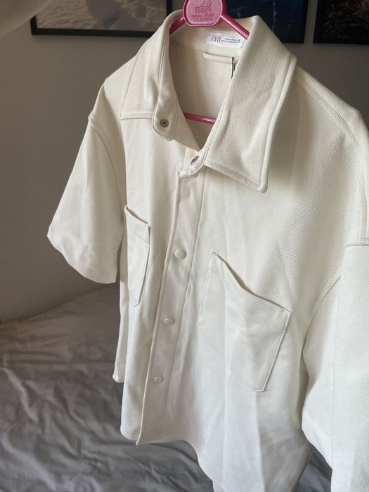Комфортна куртка-рубашка (overshirt) Zara, розмір М