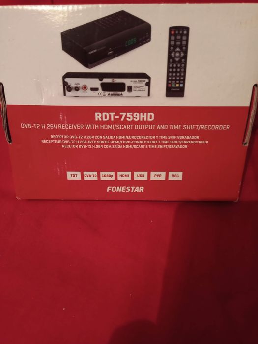 Receptor DVD - T2, com comando