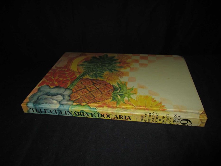 Livro Tele culinária volume 6 Chefe Silva 1982