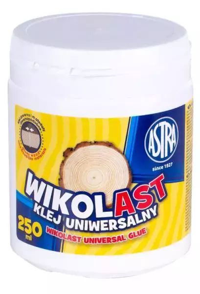 Klej uniwersalny Wikolast, 250 ml. Astra. Nowy Produkt