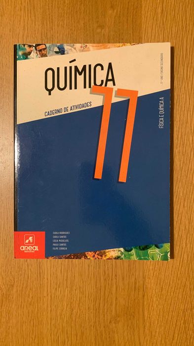 Caderno Atividades e Exame - Química 11 - não usado