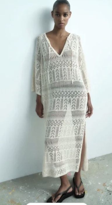 Пляжна туніка zara S