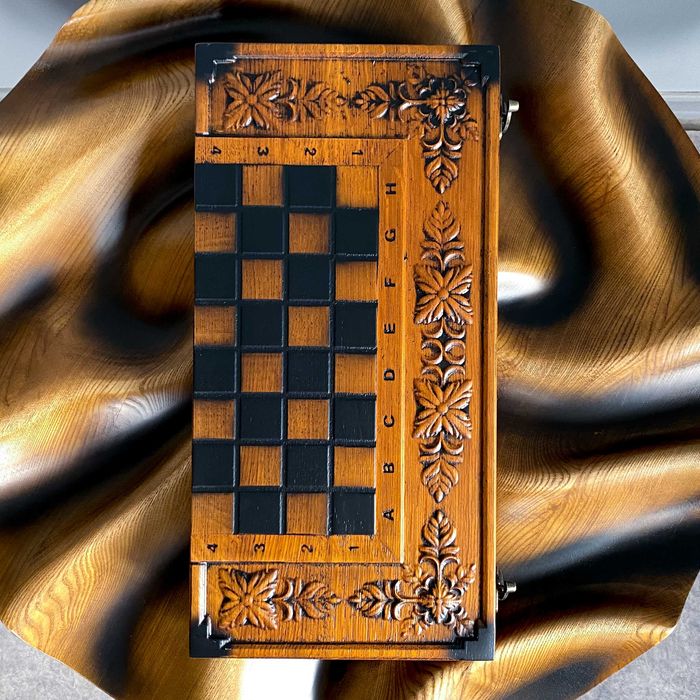 Нарди, шахи 3 в 1 з дерева ручної роботи від виробника на ПОДАРУНОК!!!