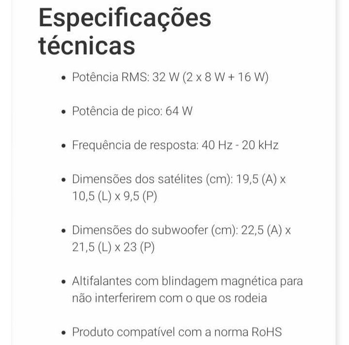 Coluna Hercules XPS 2.1 BassBoost