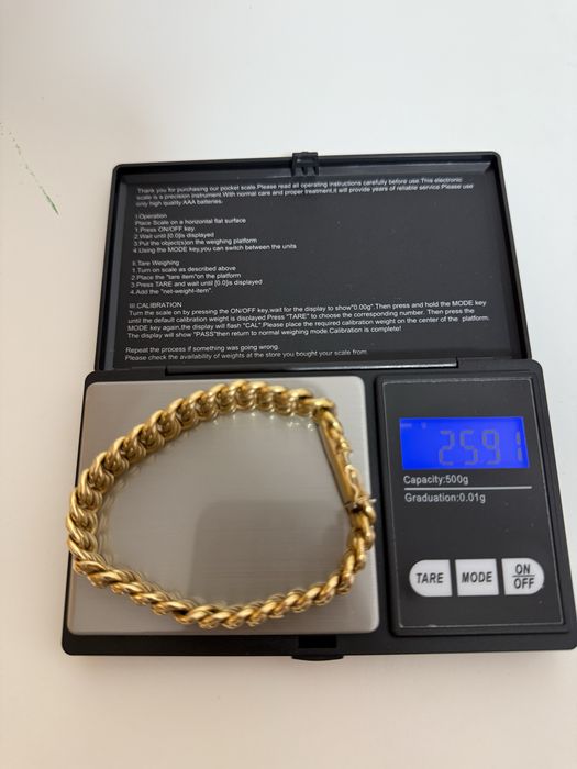 Pulseira Ouro 19,2 quilates