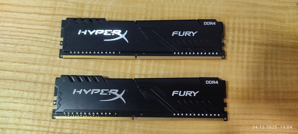 DDR4 HyperX Fury 16gb (8x2)