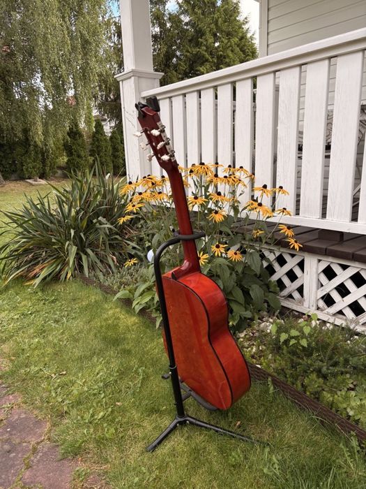 Gitara klasyczna + STROIK + STATYW + KOSTKA | bardzo dobry stan
