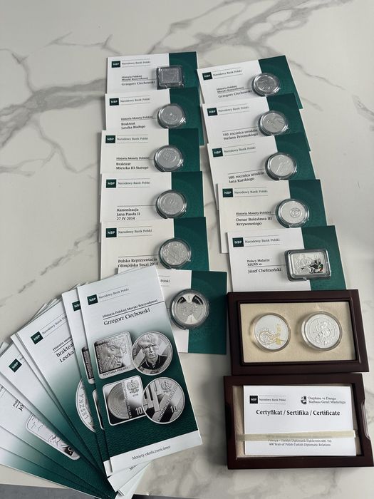 Monety 10 zł i 20 zł