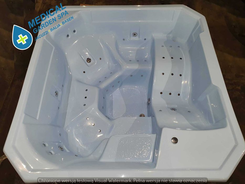 Jacuzzi 5cio osobowe nowe 2 masaże, transport gratis od ręki