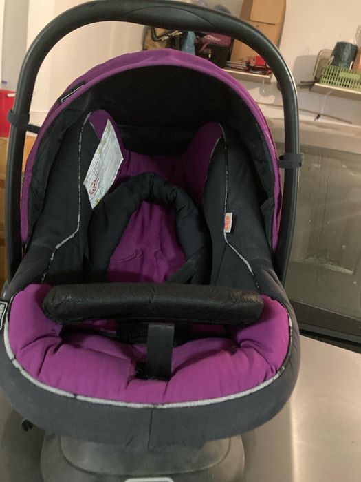 Carrinho + ovo + alcova Bébécar