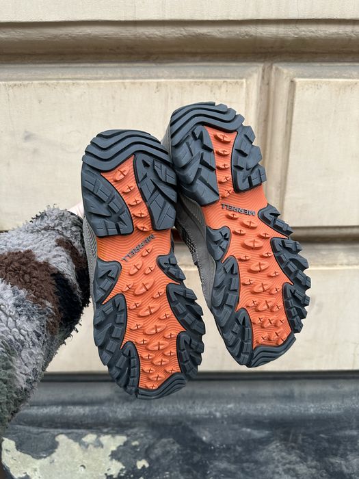 Чоловічі кросівки Merrell оригінал трекінгові нові коричневі мерел