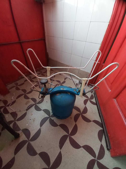 Fogão de campismo de 2 bicos
