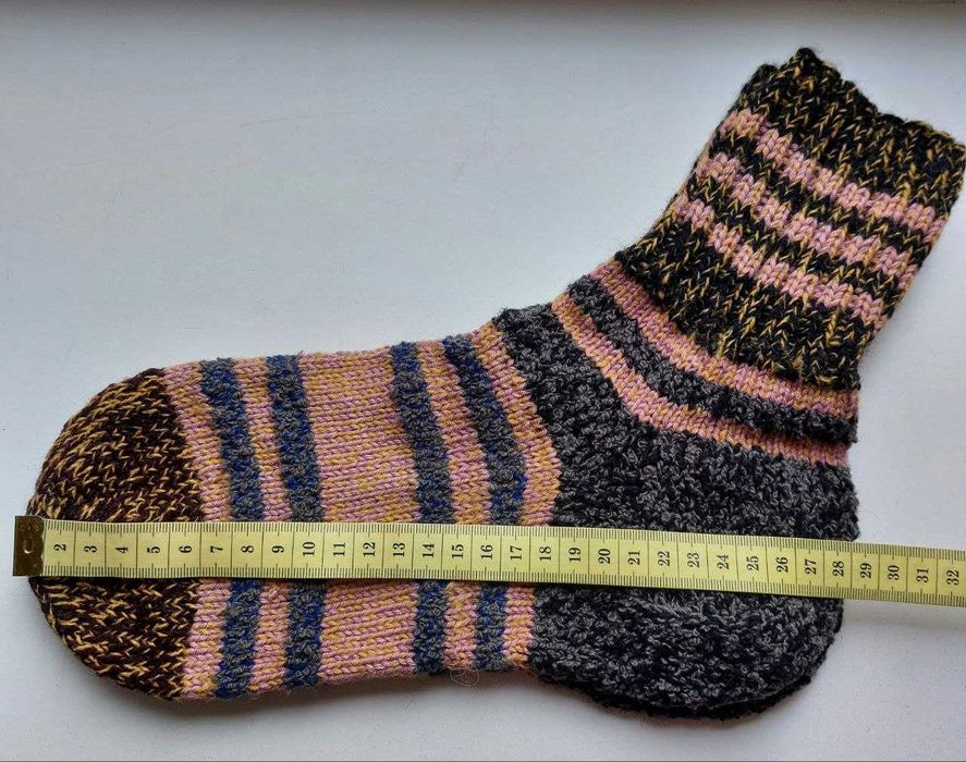 Носки вязаные, мужские