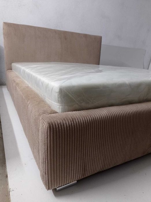 Łóżko tapicerowane 90/120/140/160/180/200 x200/SZTRUKS/WELUR/POJEMNIK