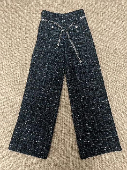 Новые твидовые брюки Maje, 34 р.
