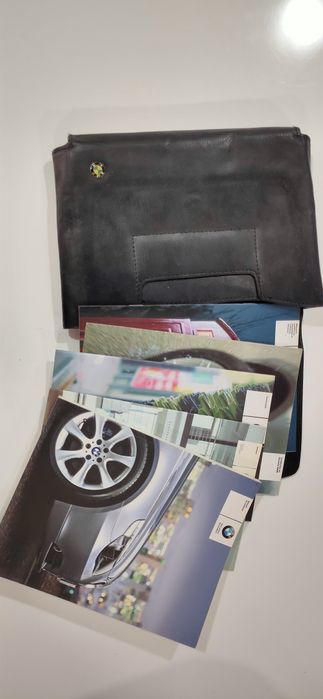 Bmw E60 serie 5 manuais  e bolsa originais