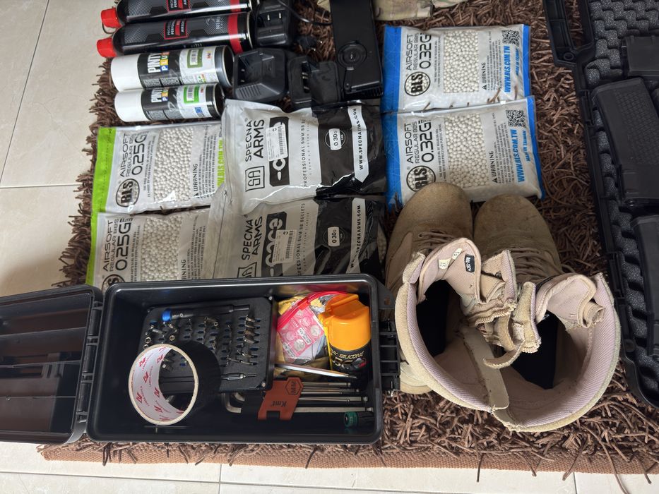 Equipamento Airsoft Completo (Excelente estado)
